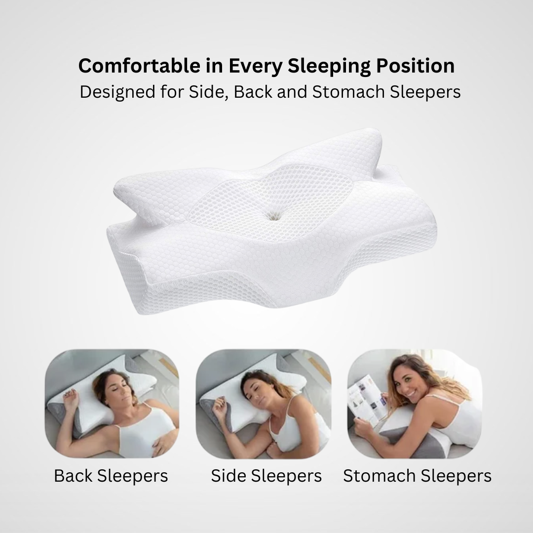 VeraSpine™ Memory Foam Contour Pillow