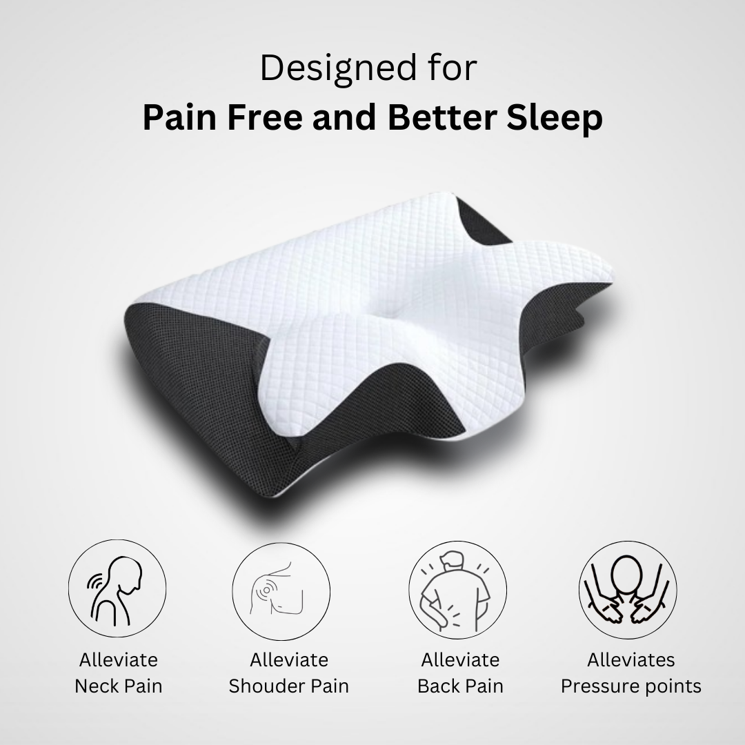 VeraSpine™ Memory Foam Contour Pillow