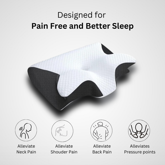 VeraSpine™ Memory Foam Contour Pillow