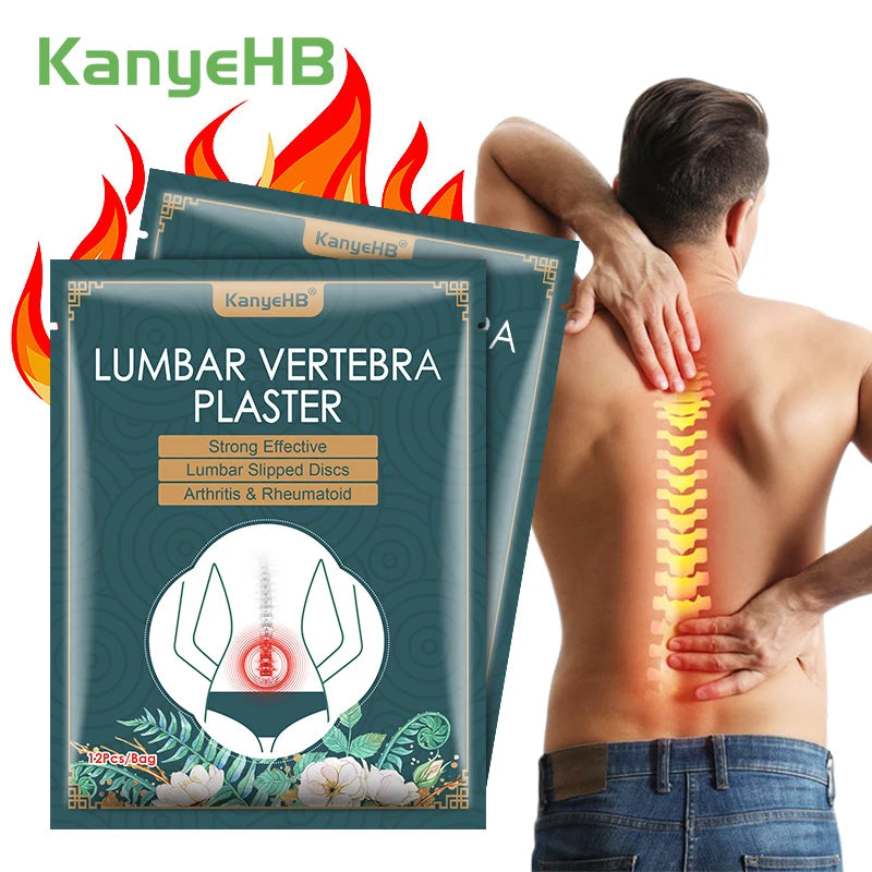Lumbar instant relief patches