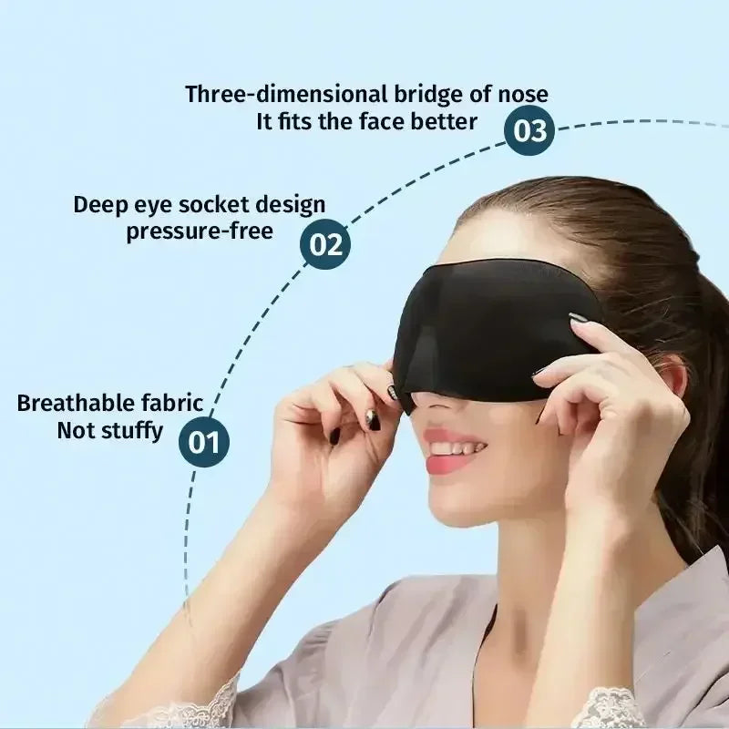 Blackout eye mask